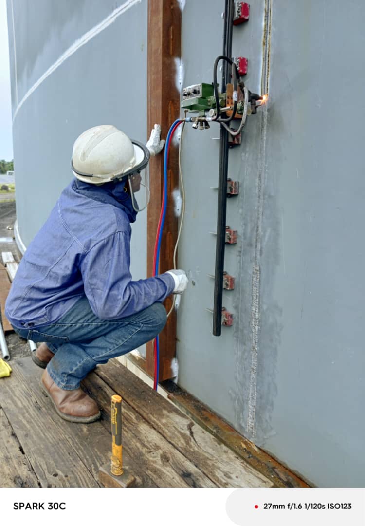 Refurbishment of Tank 5005 Qua Ibom Terminal (QIT).